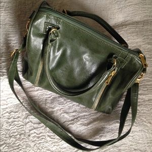Baciano Handbag - Green - Expandable